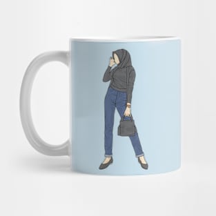 Black And Blue Moon Collection Mug